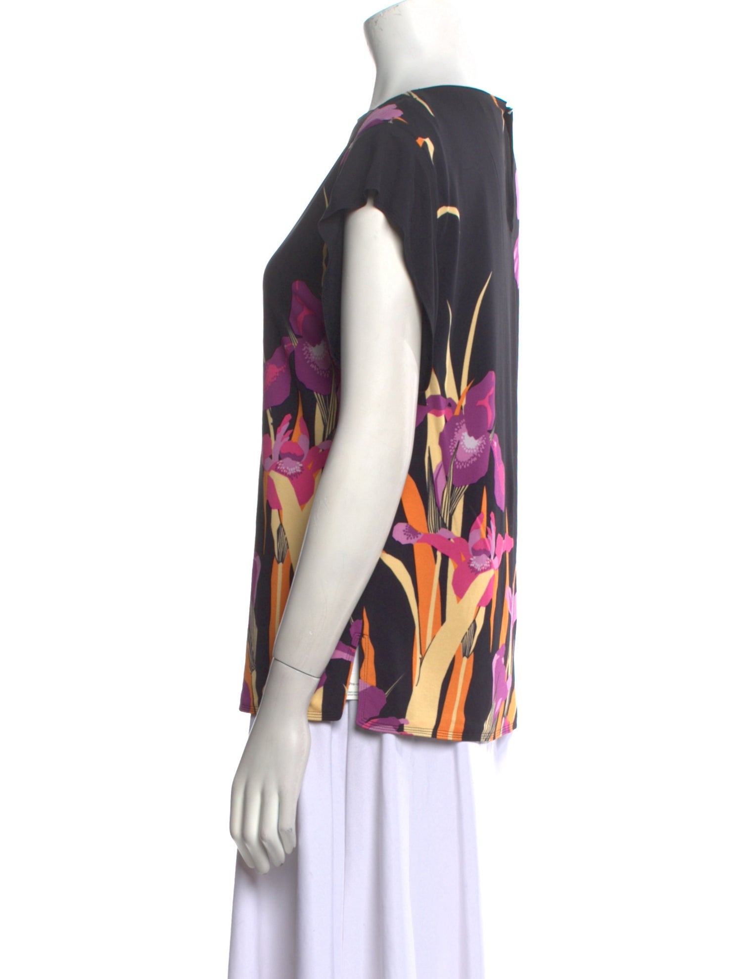 Louis Vuitton 2011 Floral Print Blouse